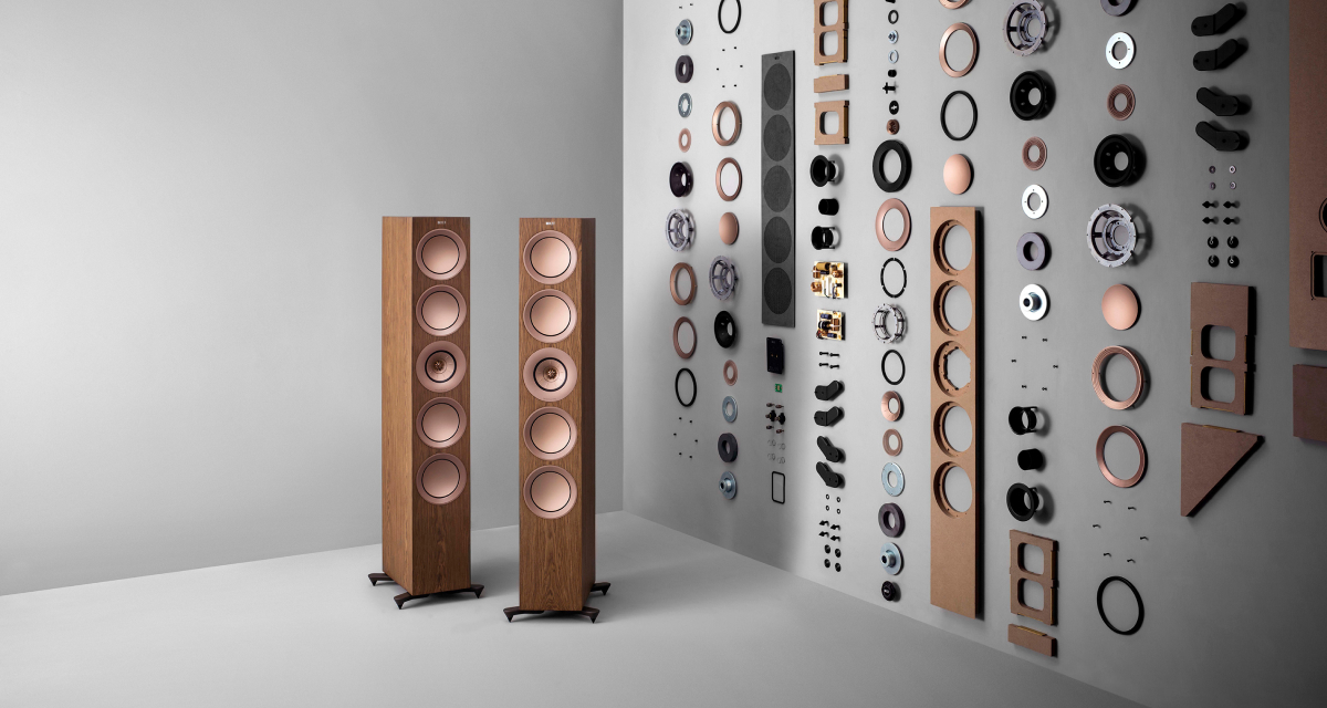 KEF řada R - R11 komponenty